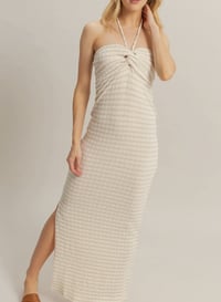 Image 2 of striped maxi dress