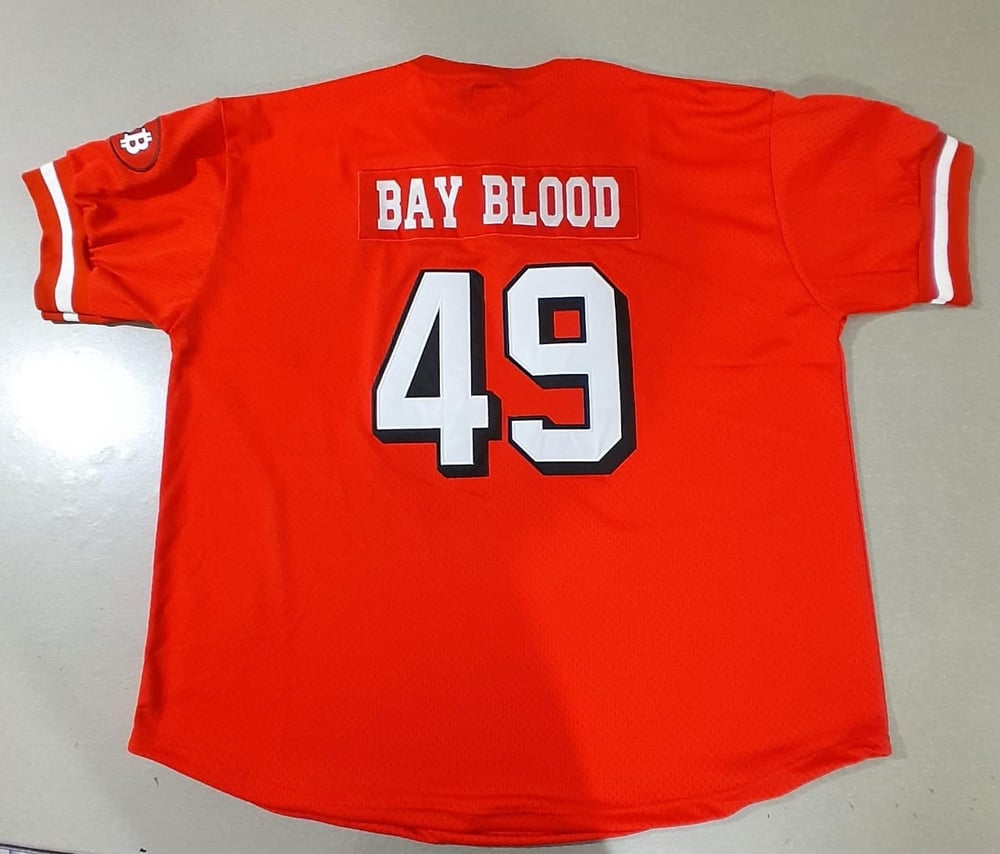 Image of BLOODY 49ER GANG JERSEY (RED)