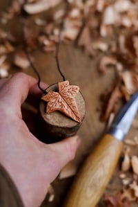 Image 4 of Ivy Leaf- Pendant Necklace 