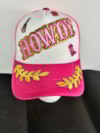 Image 2 of Trucker hat embellished with bling 2
