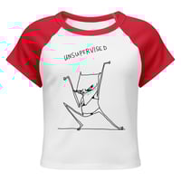 Image 18 of Women’s micro rib raglan baby tee unsuper