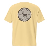 Image 5 of Goose Creek Co Deer Unisex garment-dyed pocket t-shirt