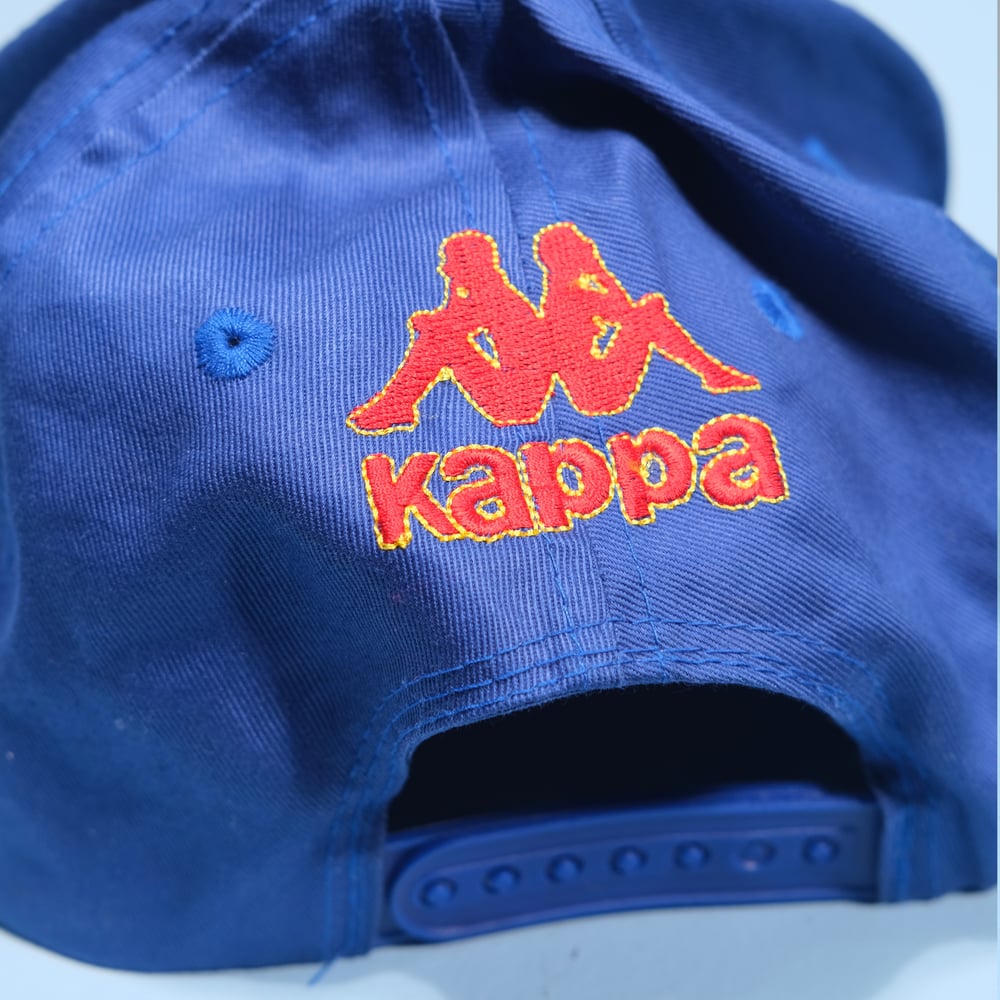 Image of Two Vintage Barcelona Caps - Nike & Kappa 