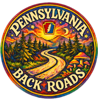 PA BackRoads Sticker. DeadHead