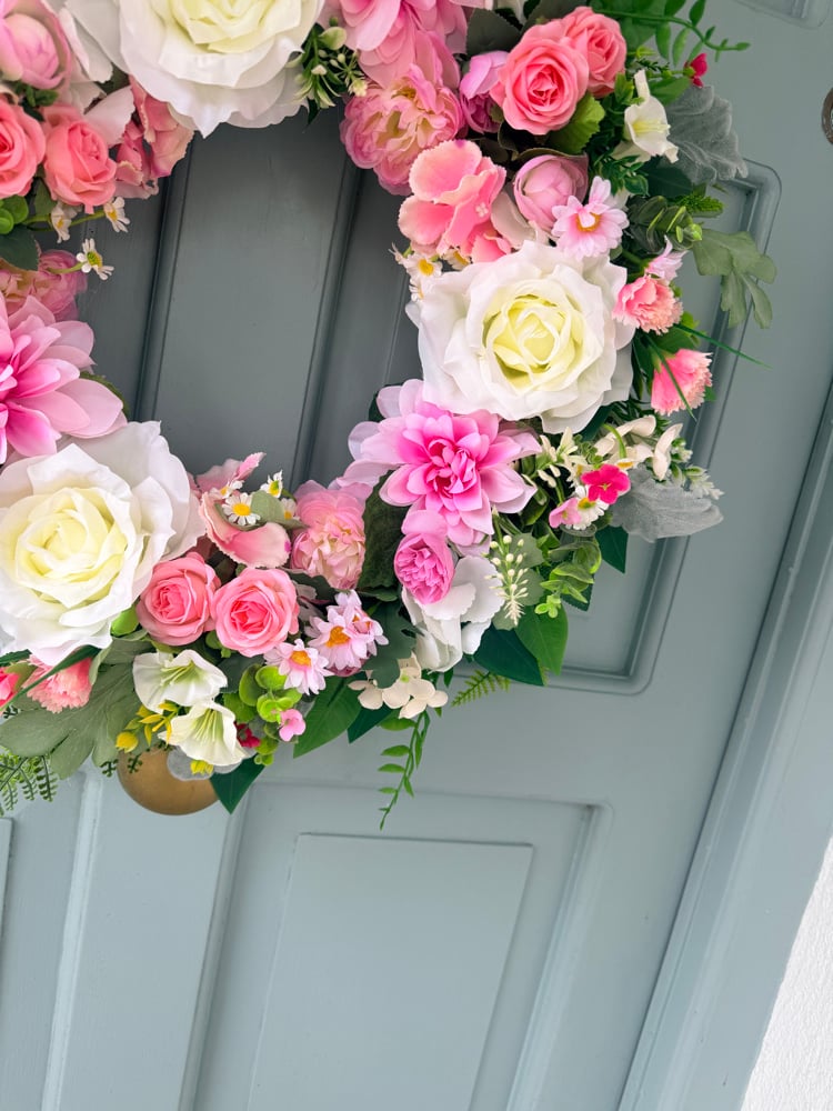 Image of 45cm Pink and White 