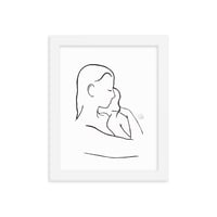 Image 4 of A Mother & Child Framed poster