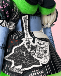 Image 3 of MEDIUM SPOOKY ART DOLL 