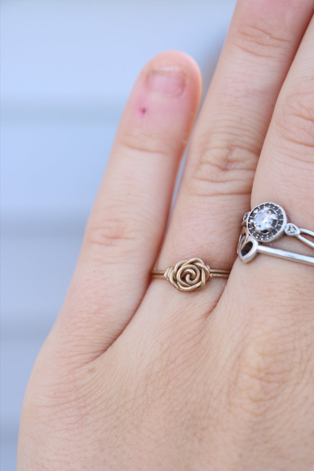 Made to Order Brass Rose Rings | creationsthatrock