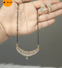 Image 2 of RWM_1106_Cute Regular Wear AD Mangalsutra