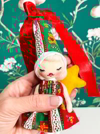 Image 2 of ORNAMENT ELF ART DOLL #2