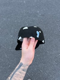 Image 4 of PARTLY CLOUDY BLACK UNC TAR HEELS CUSTOM FITTED 