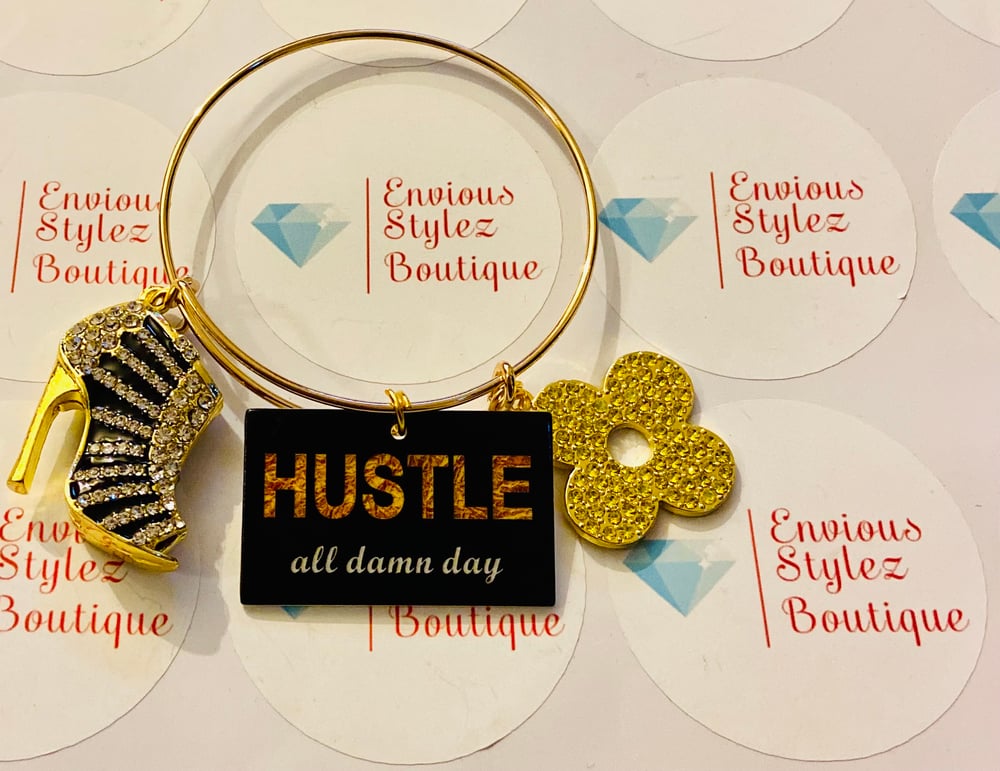 Image of Hustle bangle bracelet 