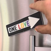 Image 2 of One Love Maquette Magnet