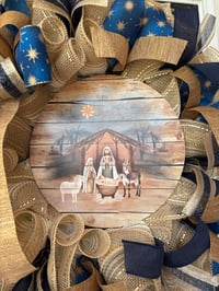 Image 3 of Nativity Wreath 
