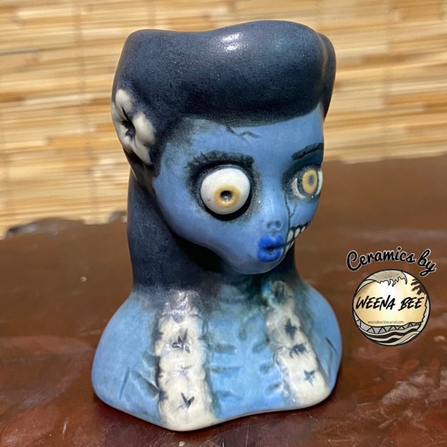 Mini Weena Wahine Muglet ZOMBIE BLUE