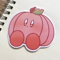 Image 2 of Kirby Pumpkin Stickers