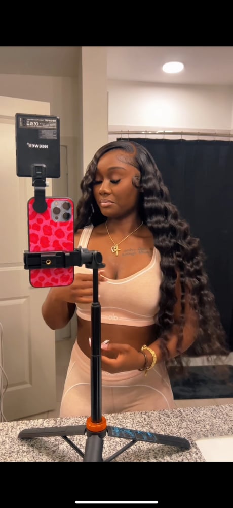 Image of 13x6 28 inch loose wave frontal 