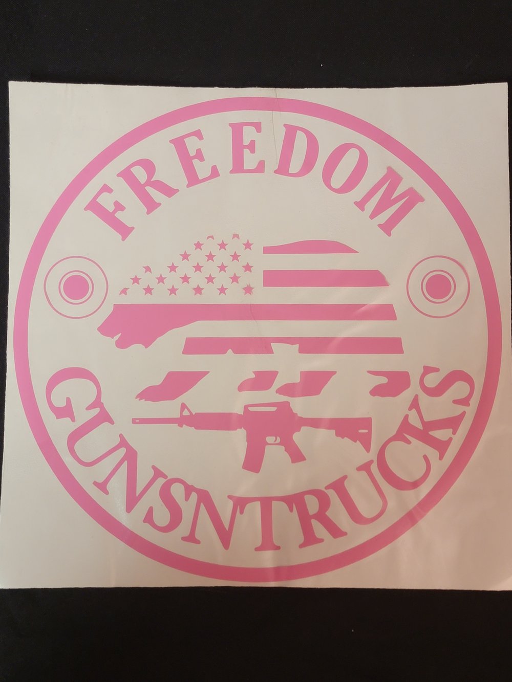 10" FREEDOM DECALS