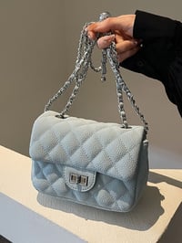 Image 3 of Quilted Chain Crossbody Bag