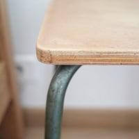 Image 3 of Tabouret Ancien D'ecole 