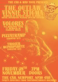 Image 2 of THE OUTLAW VINNIE STIGMA @ THE CAB, NEWPORT 28.11.25