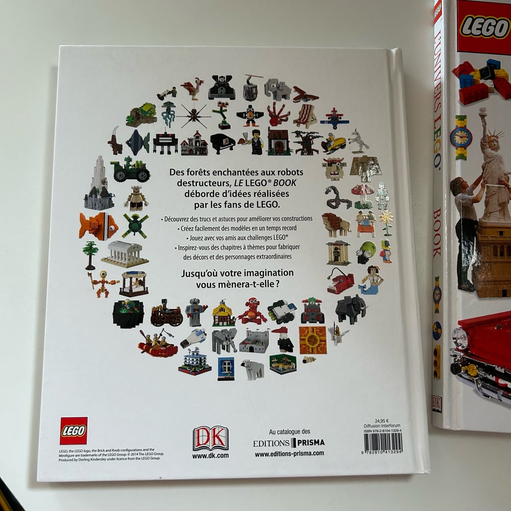 Image of LOT 2 LIVRES LEGO