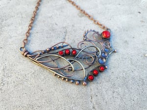 Fire necklace 