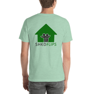 Image of Shed Flips Front & Back Print T-Shirt