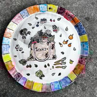 Image 1 of CLASS, your time & date, carve & paint plate, from £54 pp