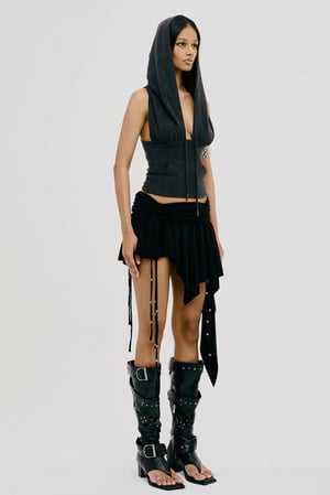 Image of GHOSTBOY - Reverent Skort (Black)