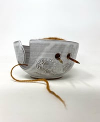 Image 1 of Sgraffito Sheep Decorated String Bowl