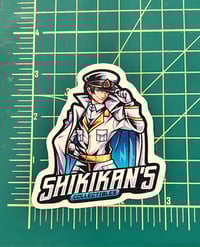 Image 2 of Shikikan's Collectibles Logo Sticker 3" Stardust Vinyl