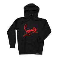 Loyalty hoodie (Black/Red)