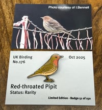 Image 2 of UK Birding Pins Club - Pins Only