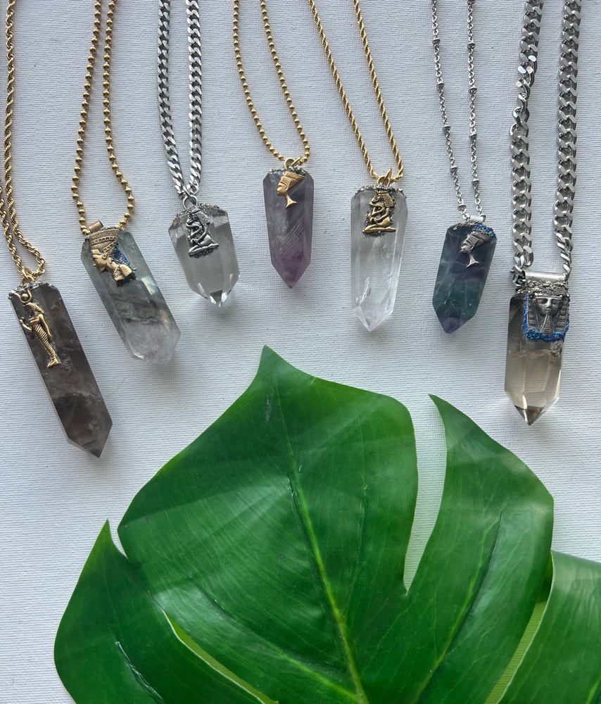 Image of TRIBE • Embellished Crystal Necklace