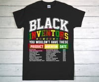 Image 1 of Black History Inventors shirt