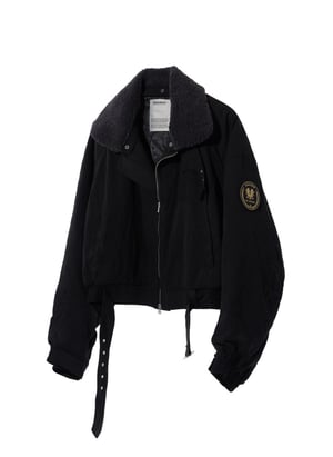 Image of EQUALNEAR - Heartcore Bomber Jacket (Black)