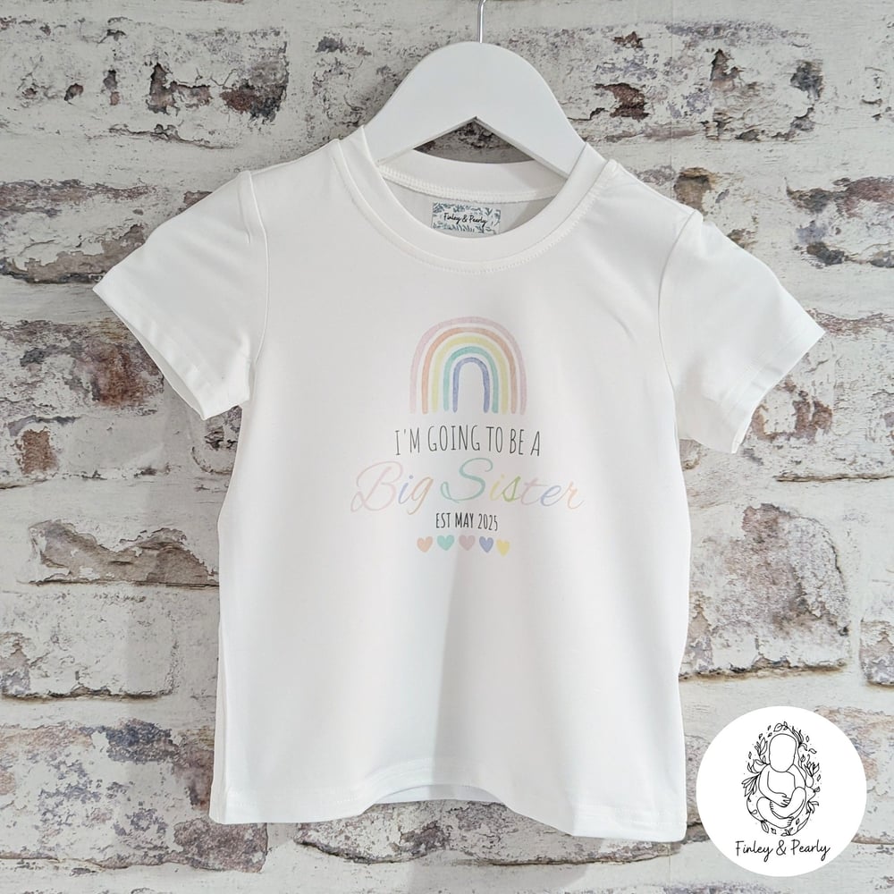 T-SHIRT: Sibling Announcement