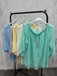 Cami Cotton Bardot Top