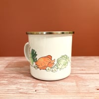 Image 2 of [MADE TO ORDER] Veggie Pup Camping Cup