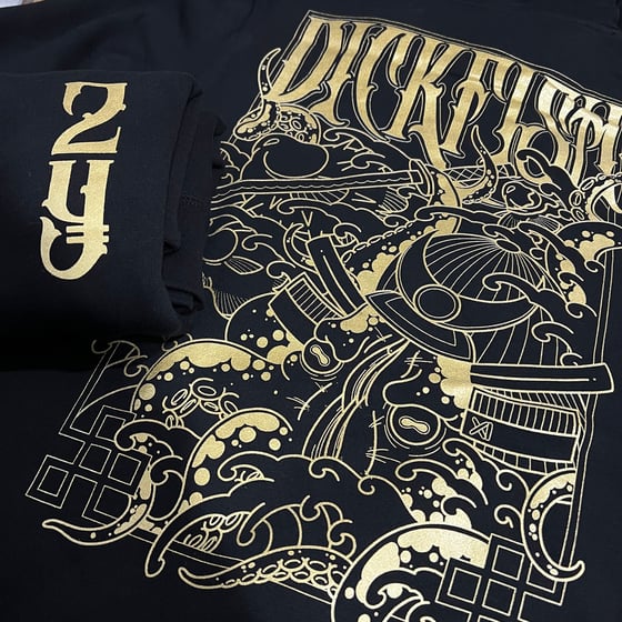 Image of Gold Dickfish Hoodies (Last Small One)