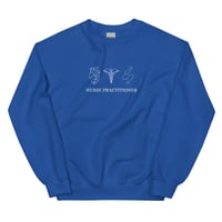 Image 3 of THE NP TRIO CREW - WHITE LETTERING 