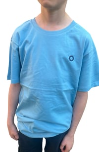 Image 3 of Kids Adlington T-Shirt in Sky Blue 