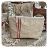 Image 5 of vintage french fabric zipper purse