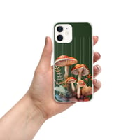 Image 16 of Colorful Mushroom Watercolor Mycology Nature Whimsical Clear Case for iPhone®