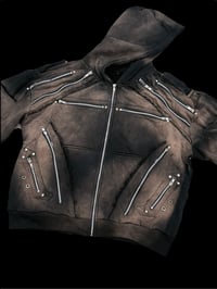 Image 2 of SS24 ‘Arcanist’ Dirt Washed Hoodie