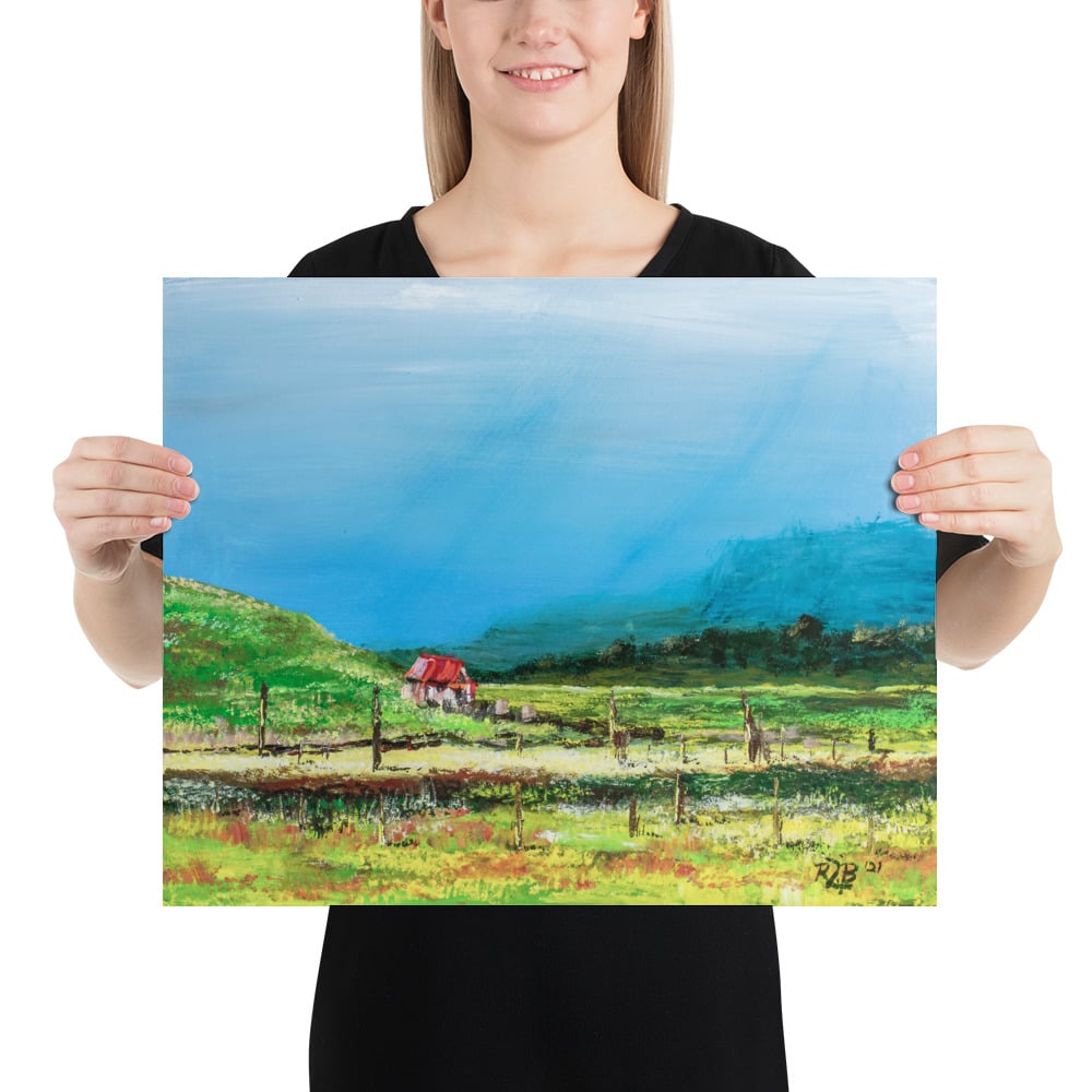 Image of ||| PRINT ||| "I Empathize With You, Little Red House"