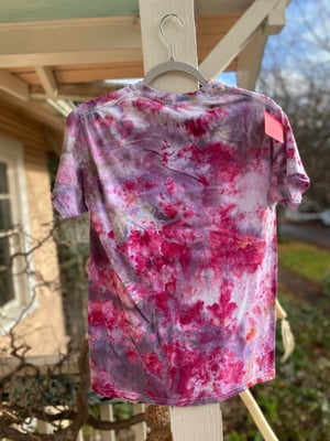 Image of SMALL Live Fast Eat Trash Tie Dye Shirt 2