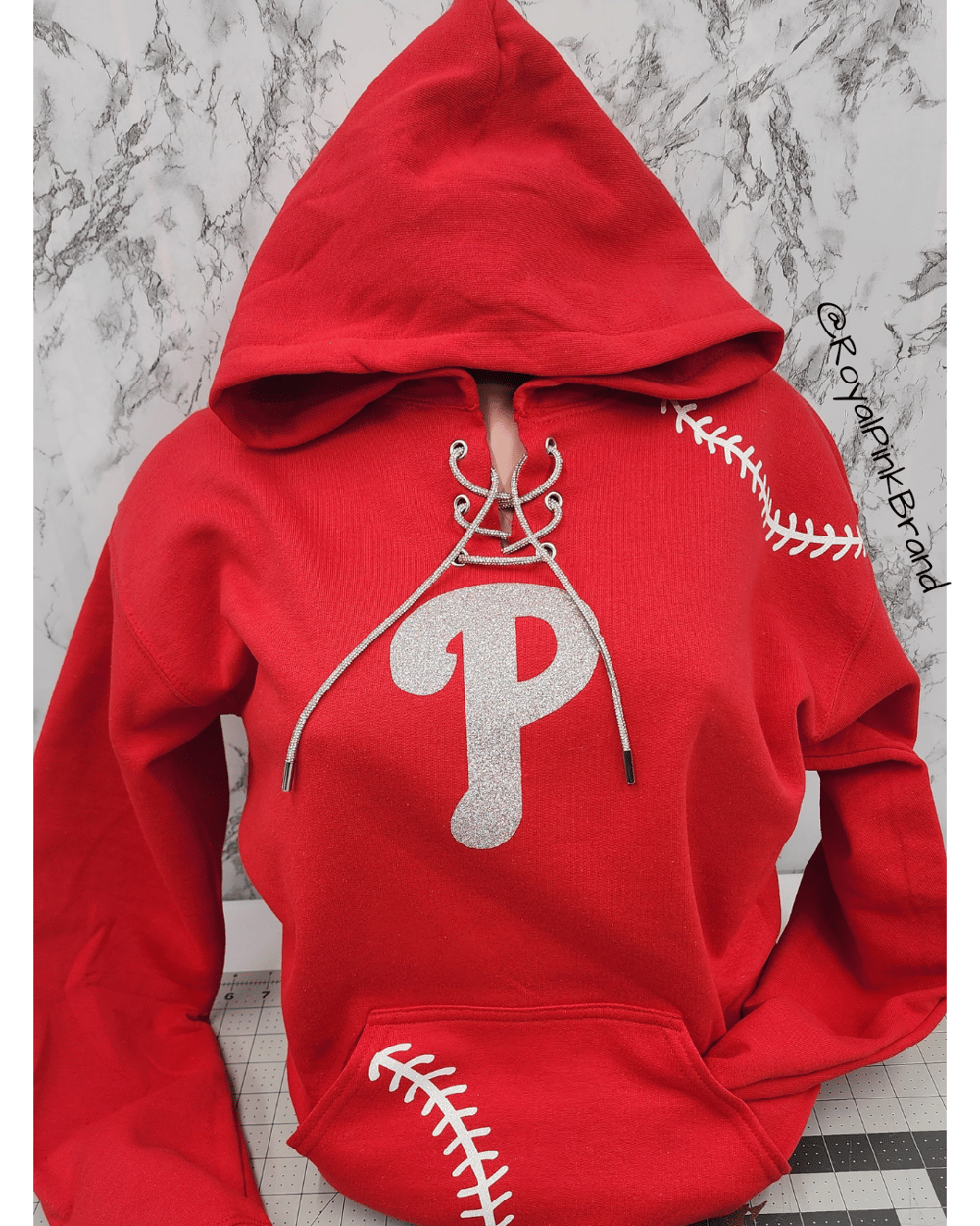 Phillies Hoodie w/ Bling Laces