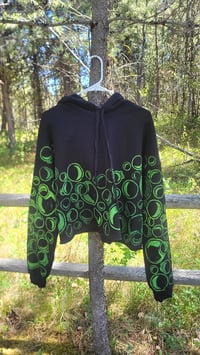 Image 1 of Cropped Bubble Hoodie